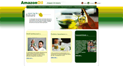 Desktop Screenshot of amazonoil.com.br
